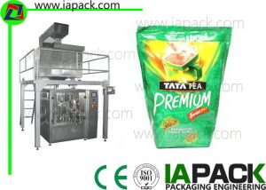 500g Tea Bag Premade Pouch Packing Machine Termasuk Skala Linear