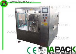 Bag Given Premade Pouch Packing Machine 0,6 MPa Air Compressed