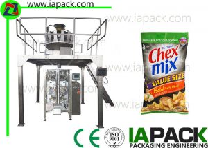 mesin pengemas makanan otomatis kemasan makanan ringan mesin untuk tas bantal tas buhul