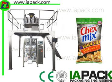 mesin pengemas makanan otomatis kemasan makanan ringan mesin untuk tas bantal tas buhul