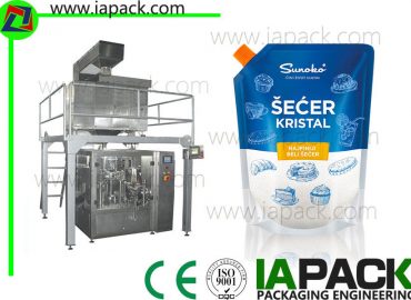 otomatis mesin pengemasan gula doypack untuk gula dan bubuk jahe