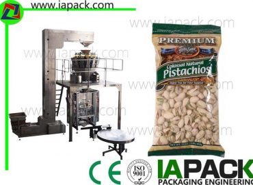 mesin kemasan kacang pistachio, bentuk vertikal mengisi mesin penyegel